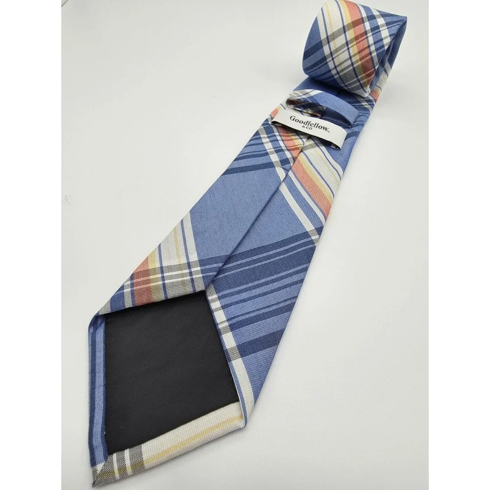 Goodfellow & Co Men's Plaid Multicolor Tie 57